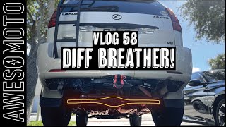 Vlog 58 - GX470 Diff Breather Relocation and Oil Change by Awesomoto 2,768 views 1 year ago 15 minutes