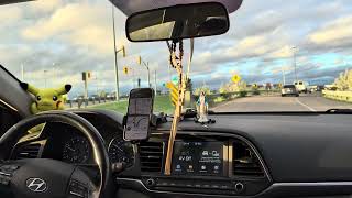 🚗 ASMR Drive (HEADPHONES 🎧 RECOMMENDED) Brampton to Highway 401 | Relaxing Road Sounds 