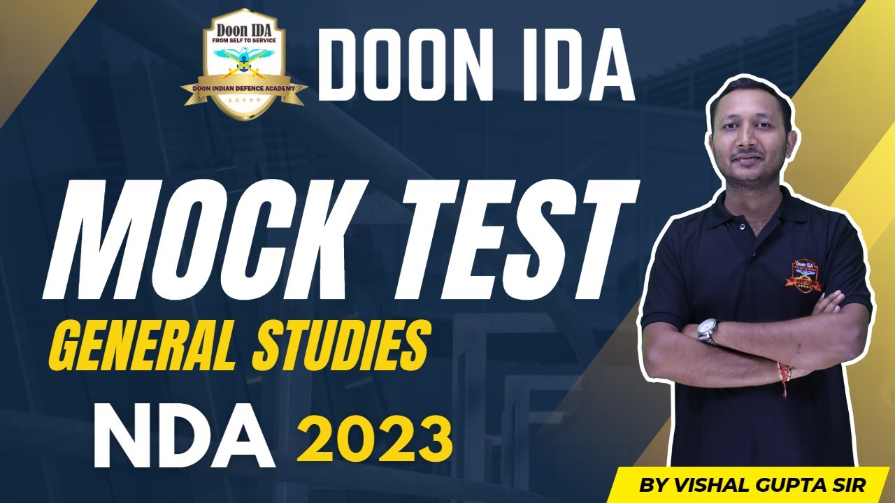 NDA GS Mock Test  || Abhyaas Series || Full Length Discussion with Vishal Sir