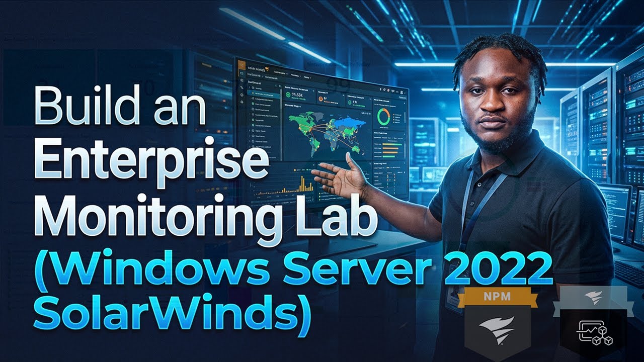 Build an Enterprise Monitoring Lab Windows Server 2022 + SolarWinds ...