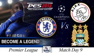 [TTB] BAL Series #1 - PES 2013 - Chelsea Vs Ajax | Chelsea Vs Man City Highlights! - Whipping it in!