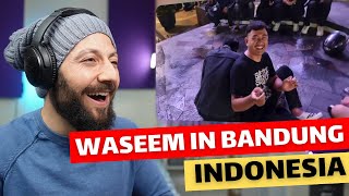 🇨🇦 CANADA REACTS TO Waseem In BANDUNG, INDONESIA | FOOD MAGIC ❤️ reaction