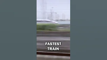 This is the fastest train in the world