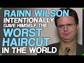 Rainn Wilson Intentionally Gave Himself The Worst Haircut In The World (Unable To Visit the Barbers)