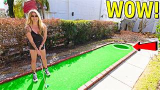 The World's BIGGEST Mini Golf Hole?! screenshot 3