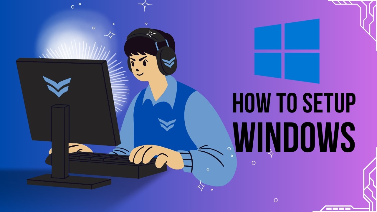 របៀបតម្លើង Windows - How to Setup Windows - YouTube