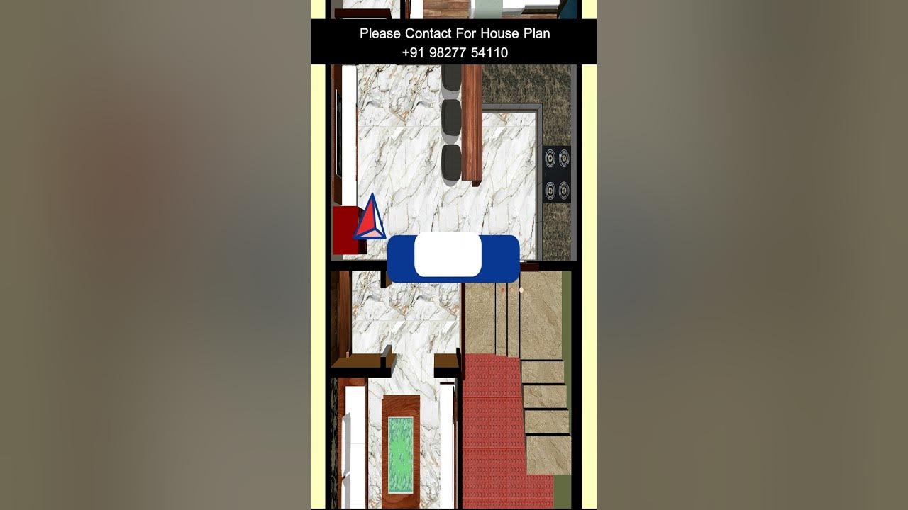 18x50-house-plan-with-car-parking-youtube