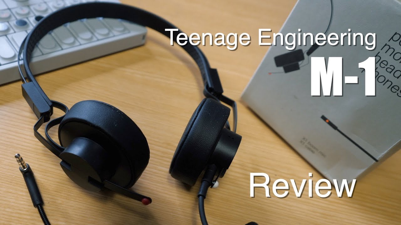 「Teenage Engineering M-1 headphones」 レビュー // マイク付きヘッドホン買うならこれだ！