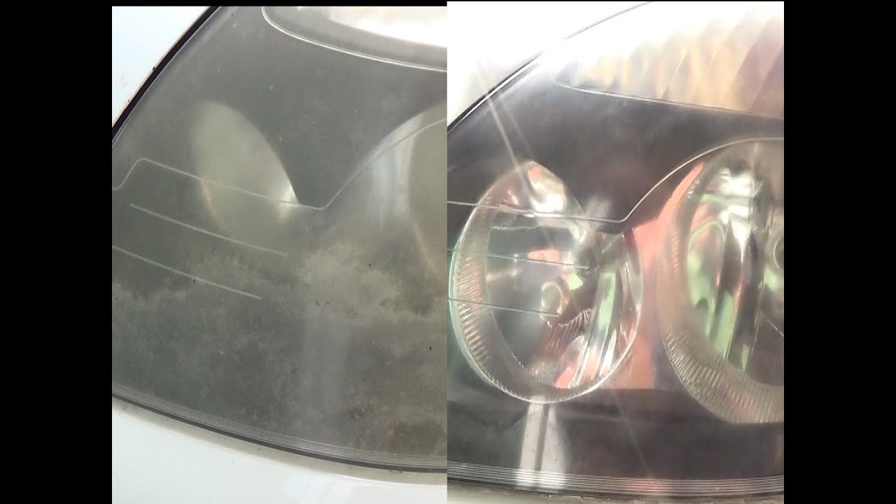 Comment nettoyer les phares opaques du voiture avec du dentifrice 