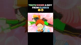 TSUYU BESA A UN CHICO DE LA CLASE B 🫣😂 | #myheroacademia #edit #mha #amv #anime