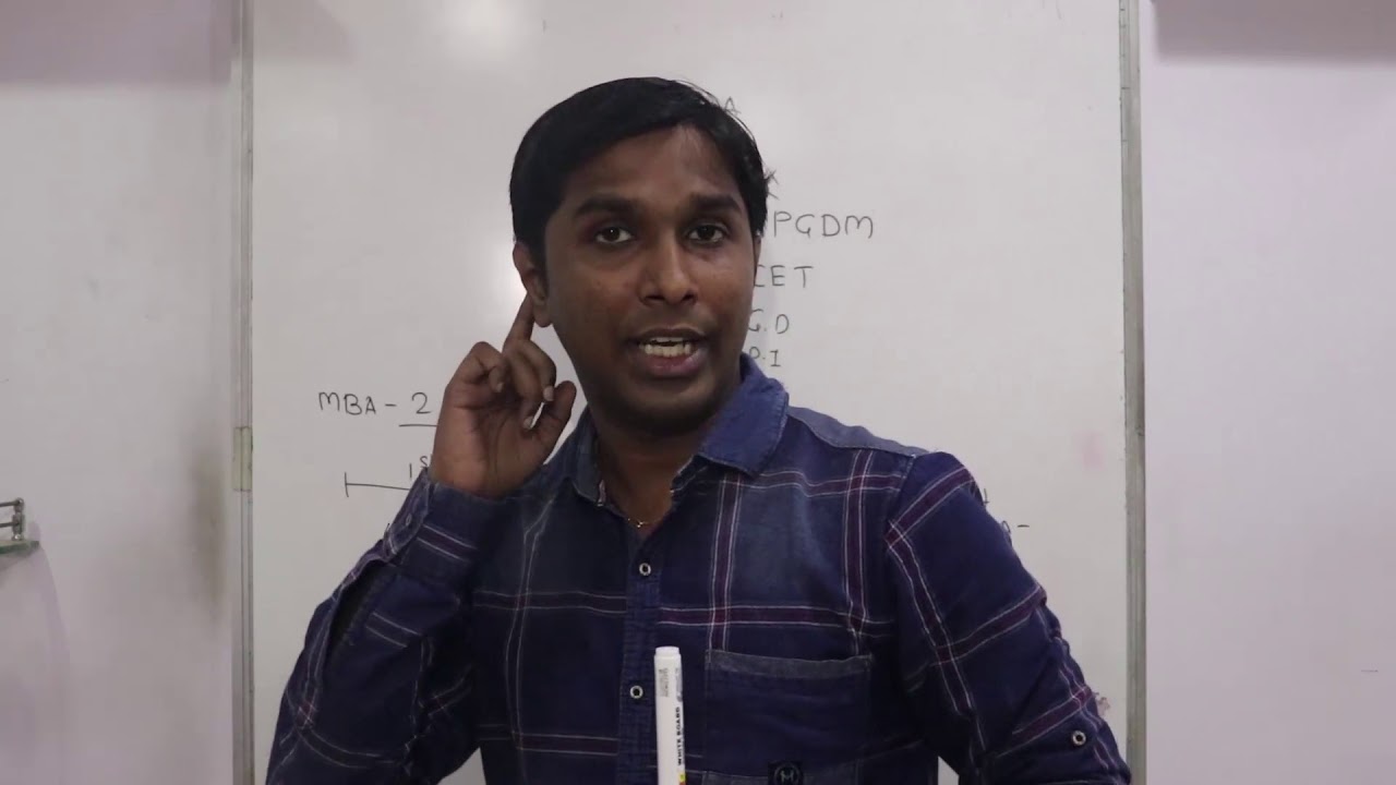 MBA/MMS/PGDM- Process of an  MBA.