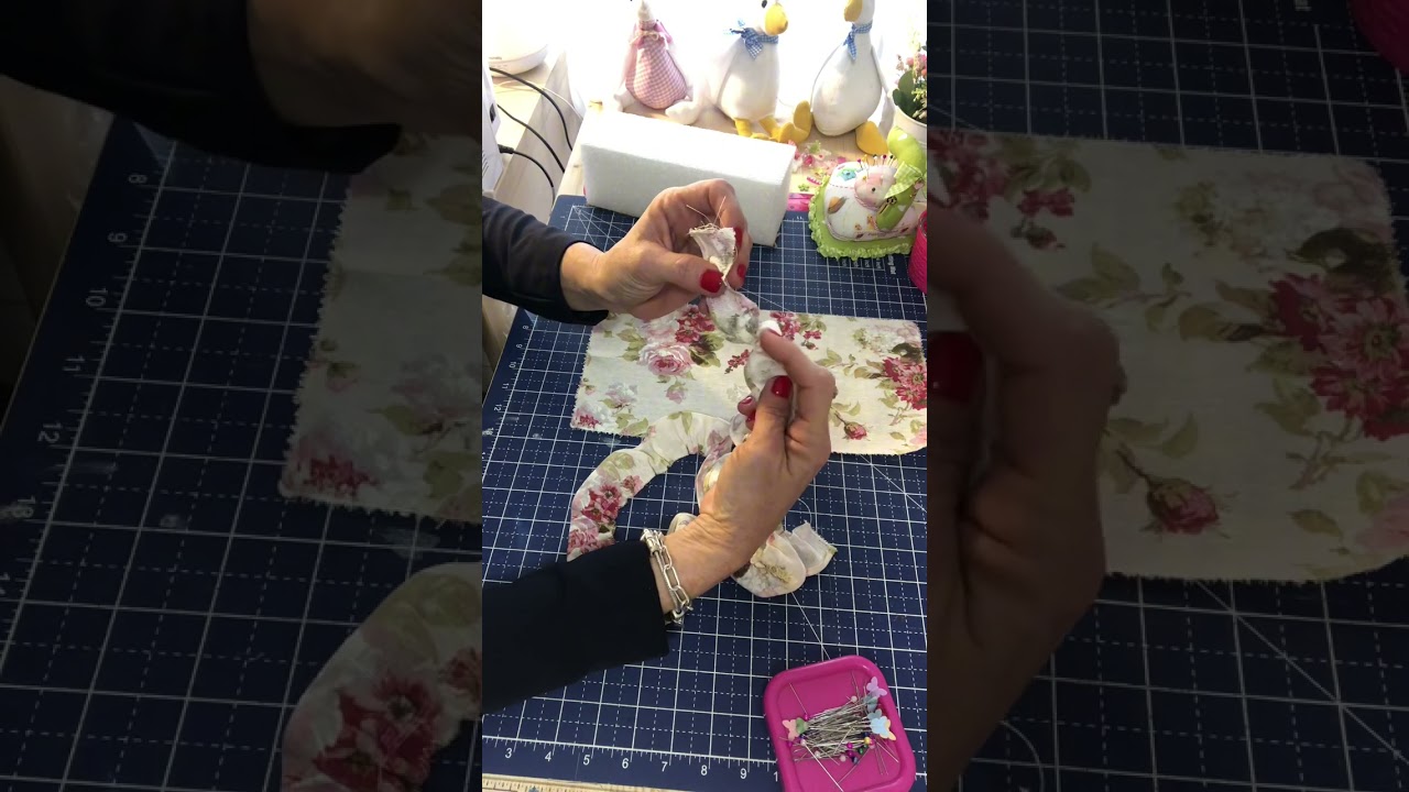 43 💝 COME REALIZZO UNA TOVAGLIA CON VOLANT FACILISSIMA DA REALIZZARE 🎀