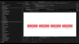 Building A Countdown Clock Web Overlay screenshot 3