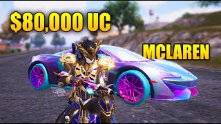 NEW MC LAREN SPIN GONE WRONG $80,000 UC