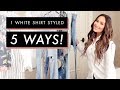 Adrienne Houghton’s 5 White Shirt Outfits | All Things Adrienne