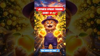 Tom’s Premium Organic Japanese Apricot Farm Success Story🍑! #shortvideo #cat #ai