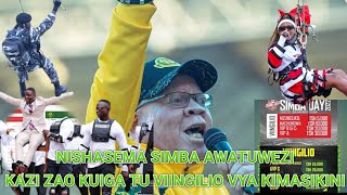 BREAKING NEWS: HAJI MANARA AWARUSHIA MADONGO SIMBA VIINGILIO VYAO VYA KIMASIKINI/ KAZI KUIGA/ AHMED