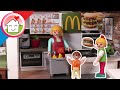 Playmobil en francais Son propre McDonalds à la maison - Famille Hauser