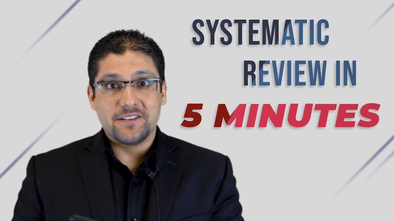 How to Learn Systematic Review FAST - YouTube