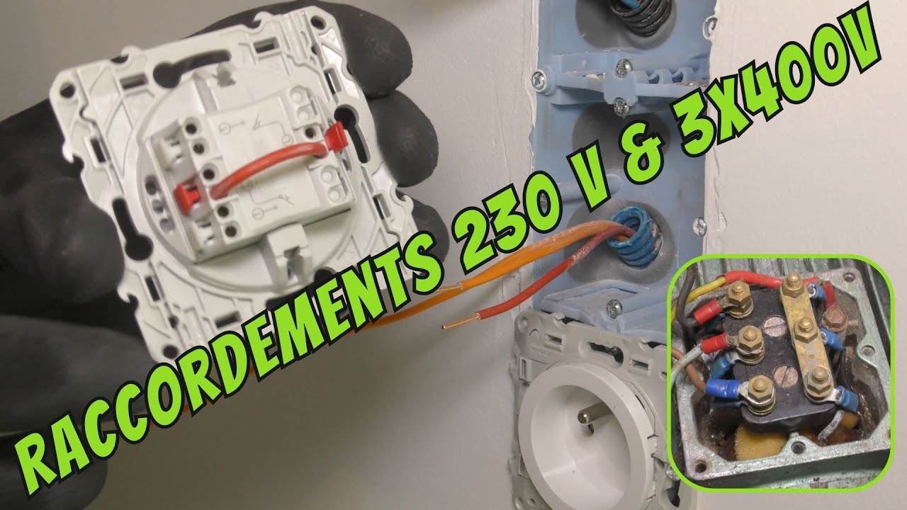 Câblage des appareillages 230V et machines en triphasé 400V YouTube — free download