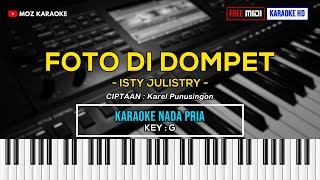 FOTO DI DOMPET - NADA PRIA | FREE MIDI | KARAOKE POP MANADO | KARAOKE HD | MOZ KARAOKE