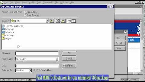 [MRGTecHelp.com DreamWeaver Tutorial Series] Creating rollover images in DreamWeaver MX