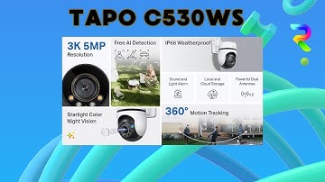 TP-Link Tapo C530WS Wireless Security Camera #tplink #tapo #wificamera