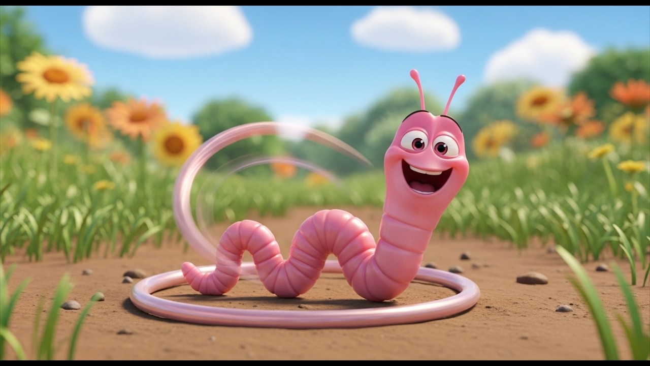 If You’re Happy, Wiggle Like a Wiggly Worm | Fun Action Song for Kids ...