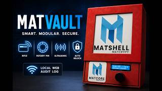MatVault: Low-Cost Multi-Factor Physical Security & Web Auditing | MatCore & MatShell
