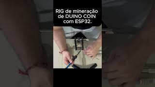 RIG DE MINERAÇÃO DE DUINO COIN (#DUCO) COM #esp32