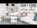 Craft Room Tour // Craft Room Ideas