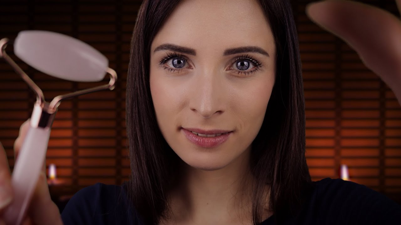 ASMR Deutsch Roleplay Spa Behandlung und Massage für dein Gesicht