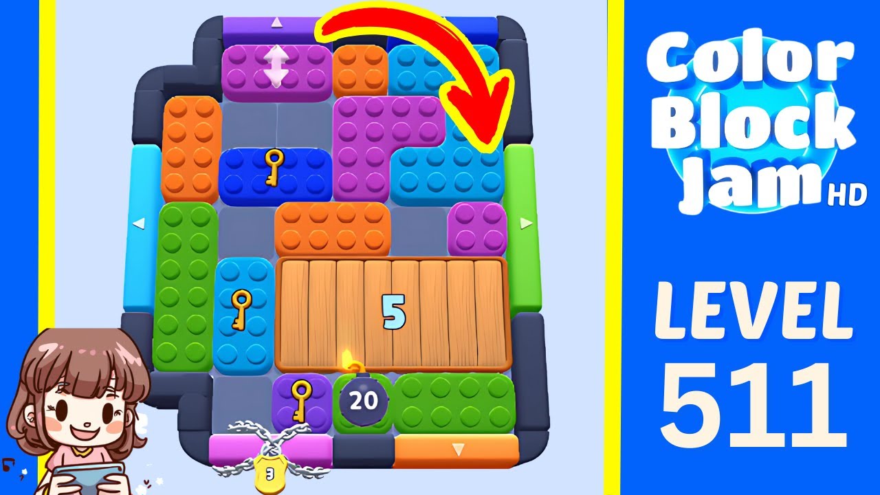Color Block Jam Level 511 Solution Walkthrough - YouTube