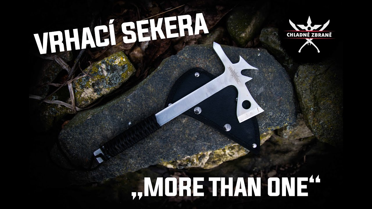 Víceúčelová sekera "MORE THAN ONE" - Videorecenze, ukázka, akce a detaily!