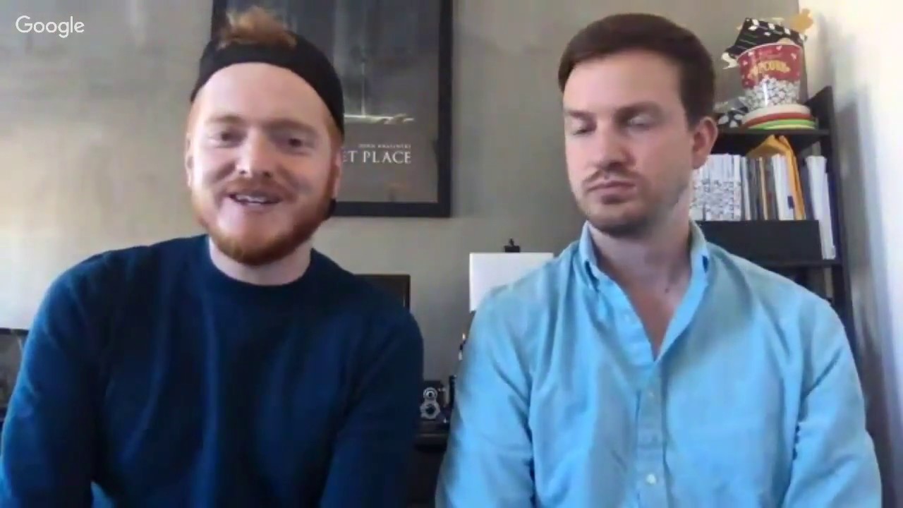 Bryan Woods and Scott Beck ('A Quiet Place' writers) chat broken family communication | GOLD DERBY