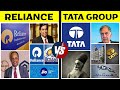 Reliance VS Tata Company Comparison in Hindi | Tata VS Ambani comparison [2020]