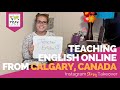 Day in the Life Teaching English Online from Calgary, Canada with Ericka Esplin