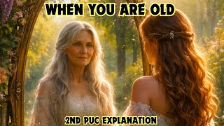 When you are Old 2nd PUC summary In English | Explanation Animation | Class 12