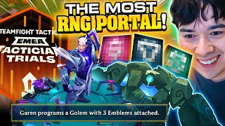 We Had TFT's MOST RNG Portal In A TOURNAMENT GAME?! I Set 14 TFT