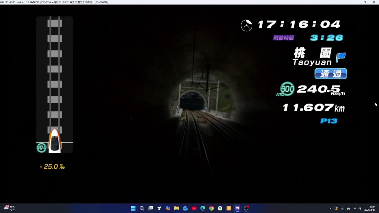 PS3 Railfan 台灣高鐵 台北-桃園