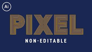 Non-Editable Offset Path Effect | Illustrator CC Tutorial