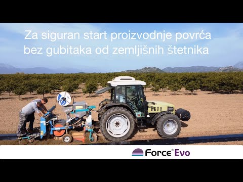 Suzbijanje zemljišnih štetnika u proizvodnji povrća insekticidom Force Evo