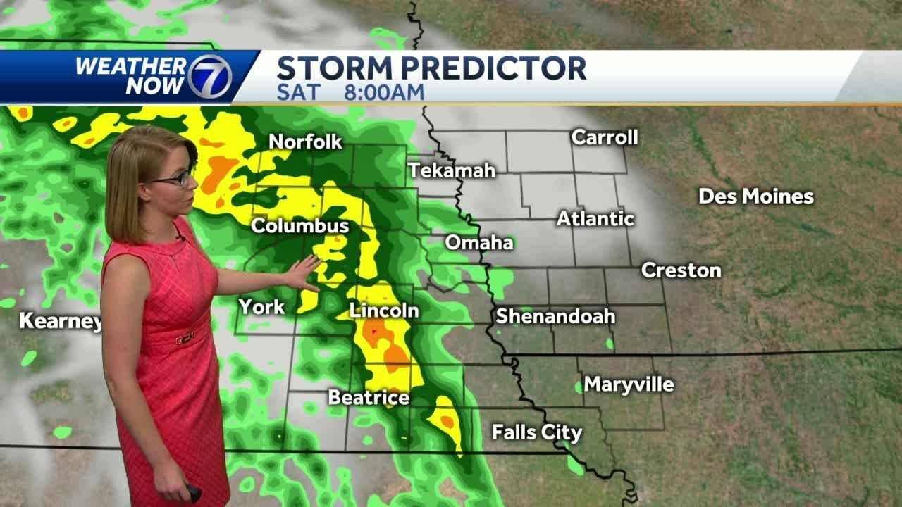 Increasing clouds and rain chances Saturday morning - YouTube