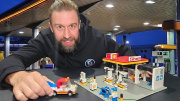 LEGO 6378 Classic Town Service Station (1986) - Snelle bouw en review!