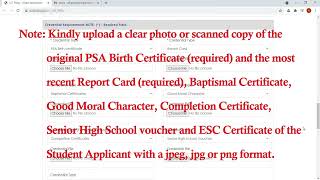 OSIRis LCCP New and Transferee Student