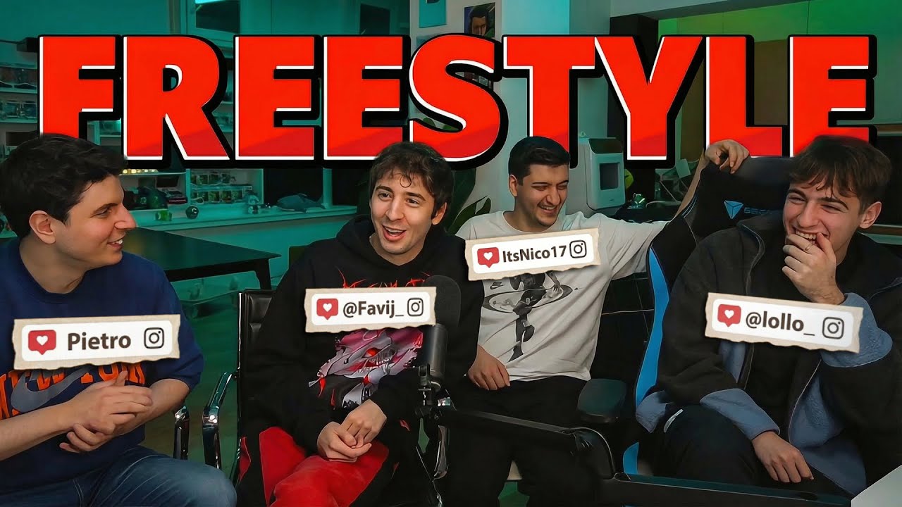 LOLLO CONTRO TUTTI in FREESTYLE!! *FINITA MALE..*