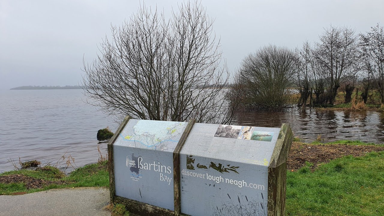 Bartins bay Lough Neagh wander dander in the rain