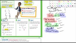 5th Math Envision Chapter 13 Section 1 Order of Operations