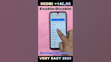Redmi 14, 5G How to Enable The Developer Options/For USB Debugging etc.Redmi 14,5G Developer 2025//