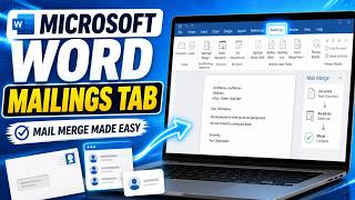 Microsoft Word Mailings Tab for Beginners in Hindi | Chetu Technology